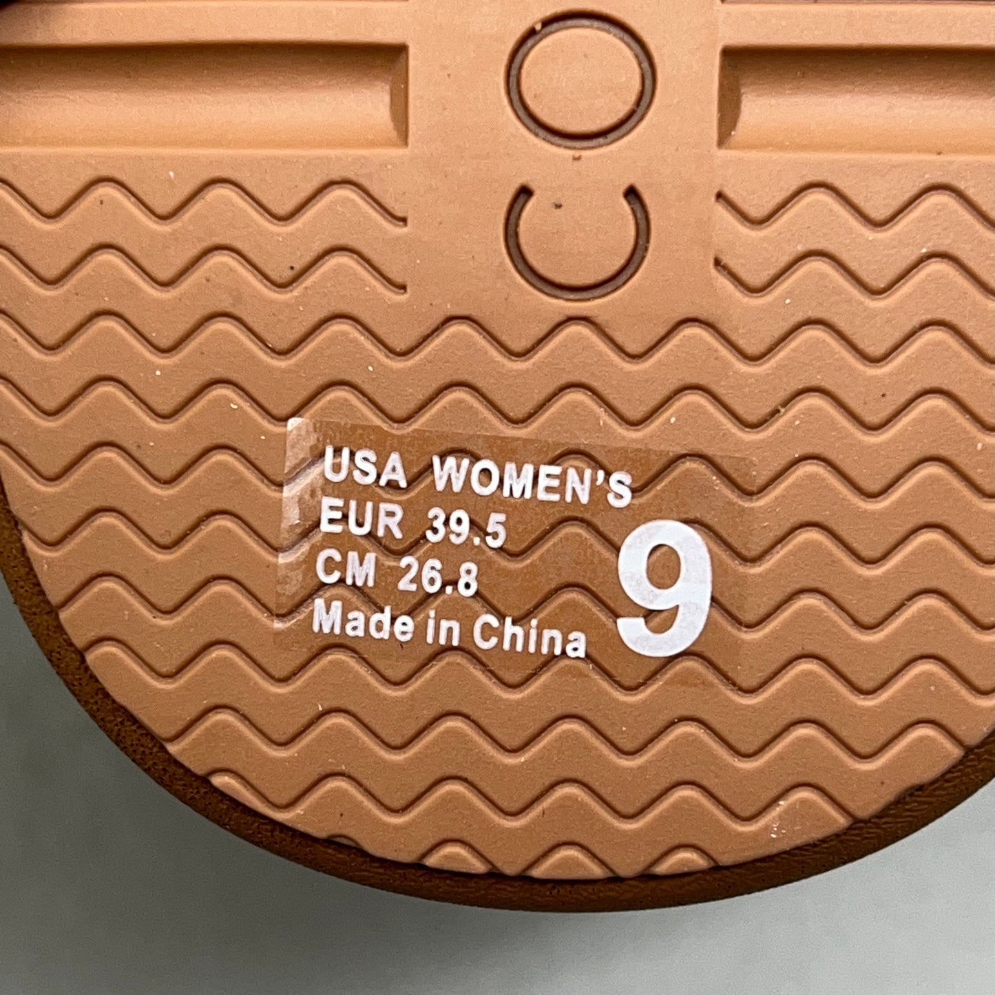 COBIAN Amalfi Synthetic Leather W/ Microfiber Lining Sandals Women's Sz 9, 39.5 EU Cream AMA25-110-9