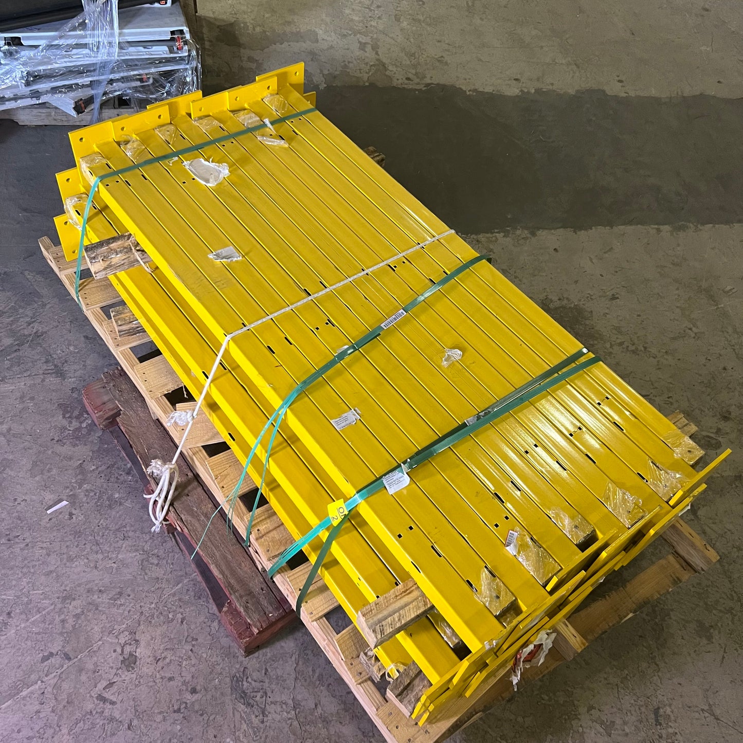 VELOX Machine Guard, Swing Door Sz 46"W x 66"H x 6'H High Posts