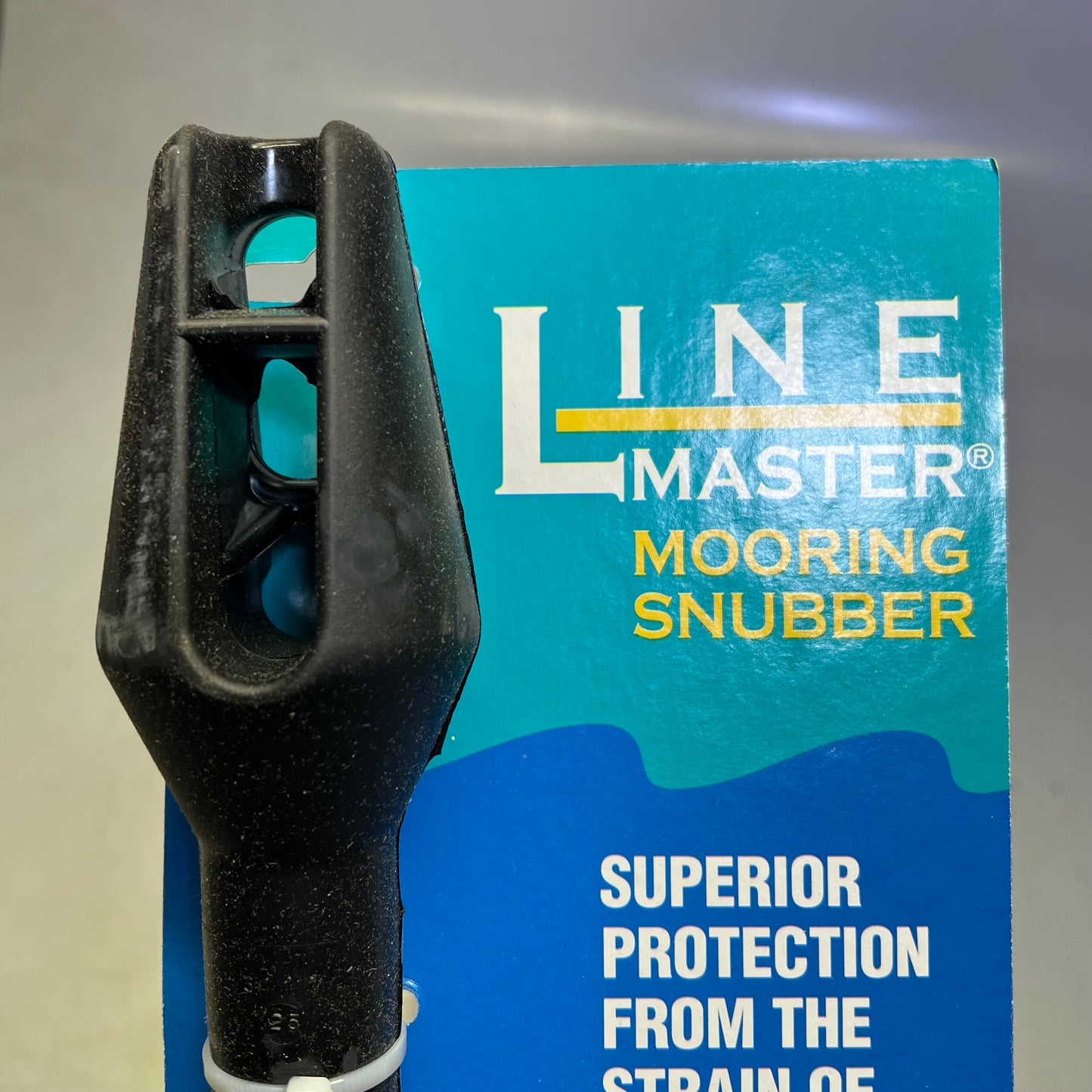 FALCON EPDM Rubber Line Master Mooring Snubber 5/8" Black LLM2-4310