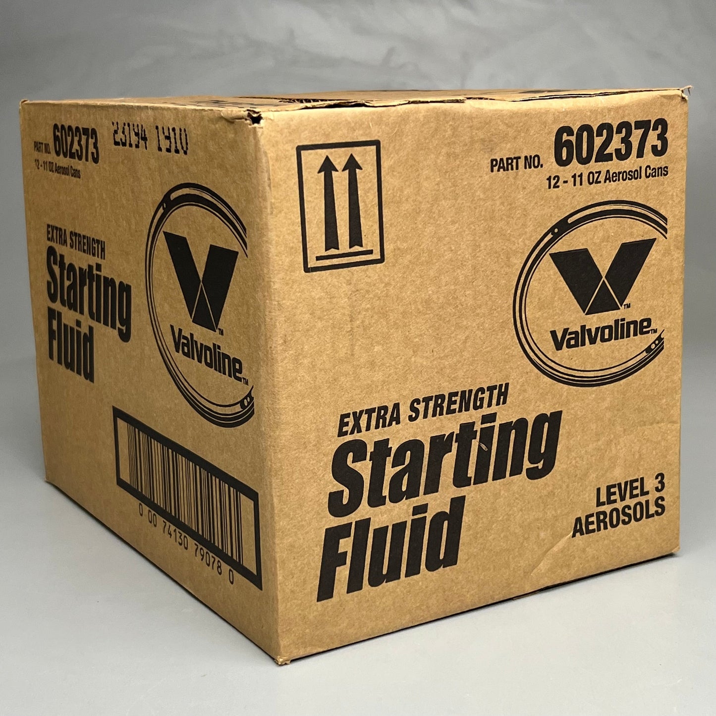 ZA@ VALVOLINE (12 PACK) Starting Fluid Extra Strength 11 oz per Can E