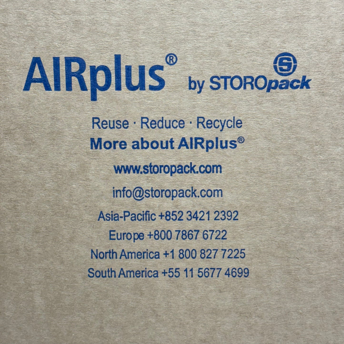 STOROPACK AIRplus Air Pillow Film for AIRplus Packing Sz 16" x 1950' Clear 529099