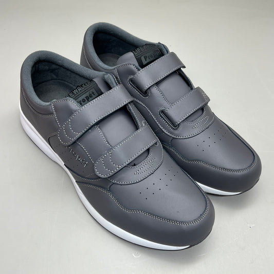 PROPET Lifewalker Strap Ortholite Walking Shoe Men's Sz 15 M(D) Dark Grey M3705