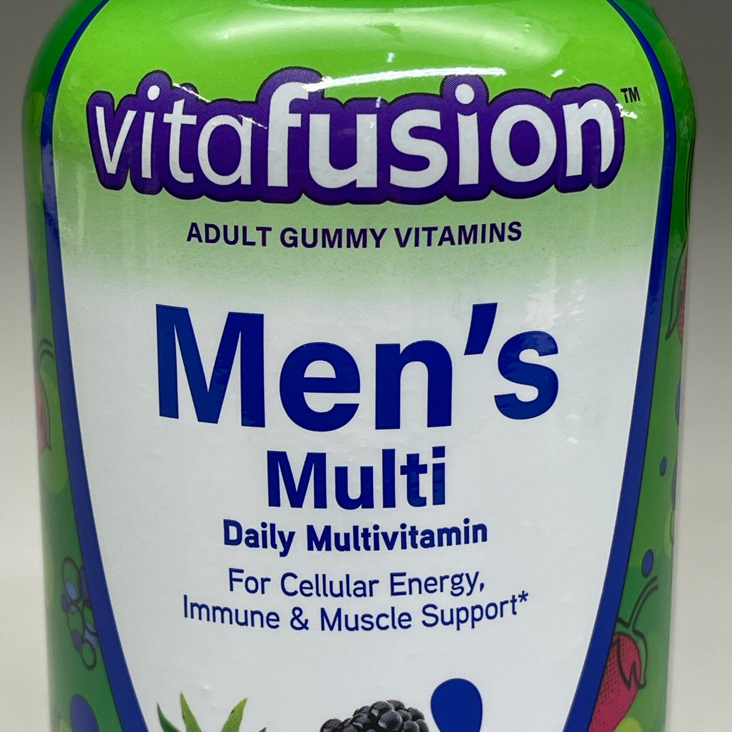 VITAFUSION 3-PACK! Men's Daily Multi-Vitamin Gummies 150 Gummies BB 07/24