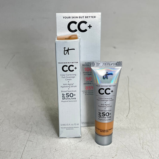IT COSMETICS Cc+ Cream Full Coverage Correcting Foundation W/ Spf 50+.406oz Rich