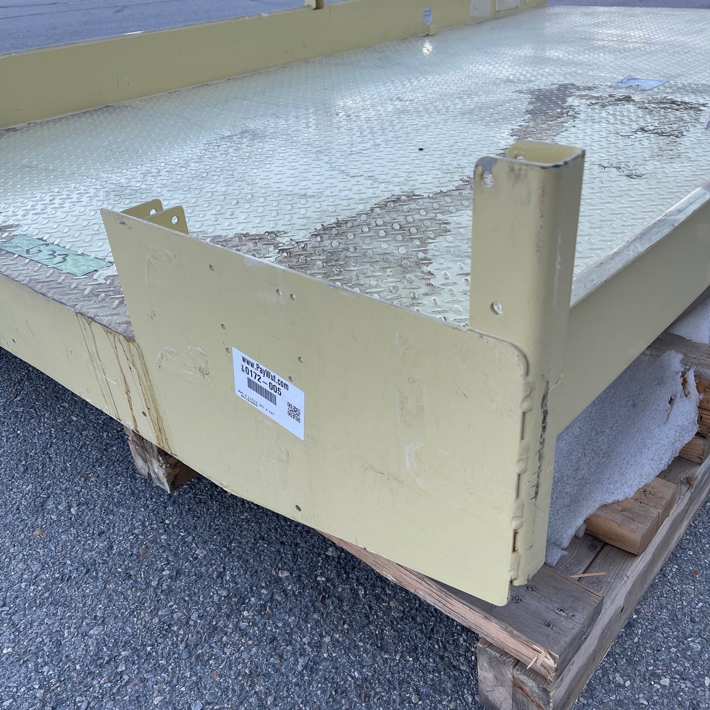 Platform Weldment ONLY for JLG Scissor Lift (3369/4069) w/ Diamond Plate Steel 3510795 (New Other)