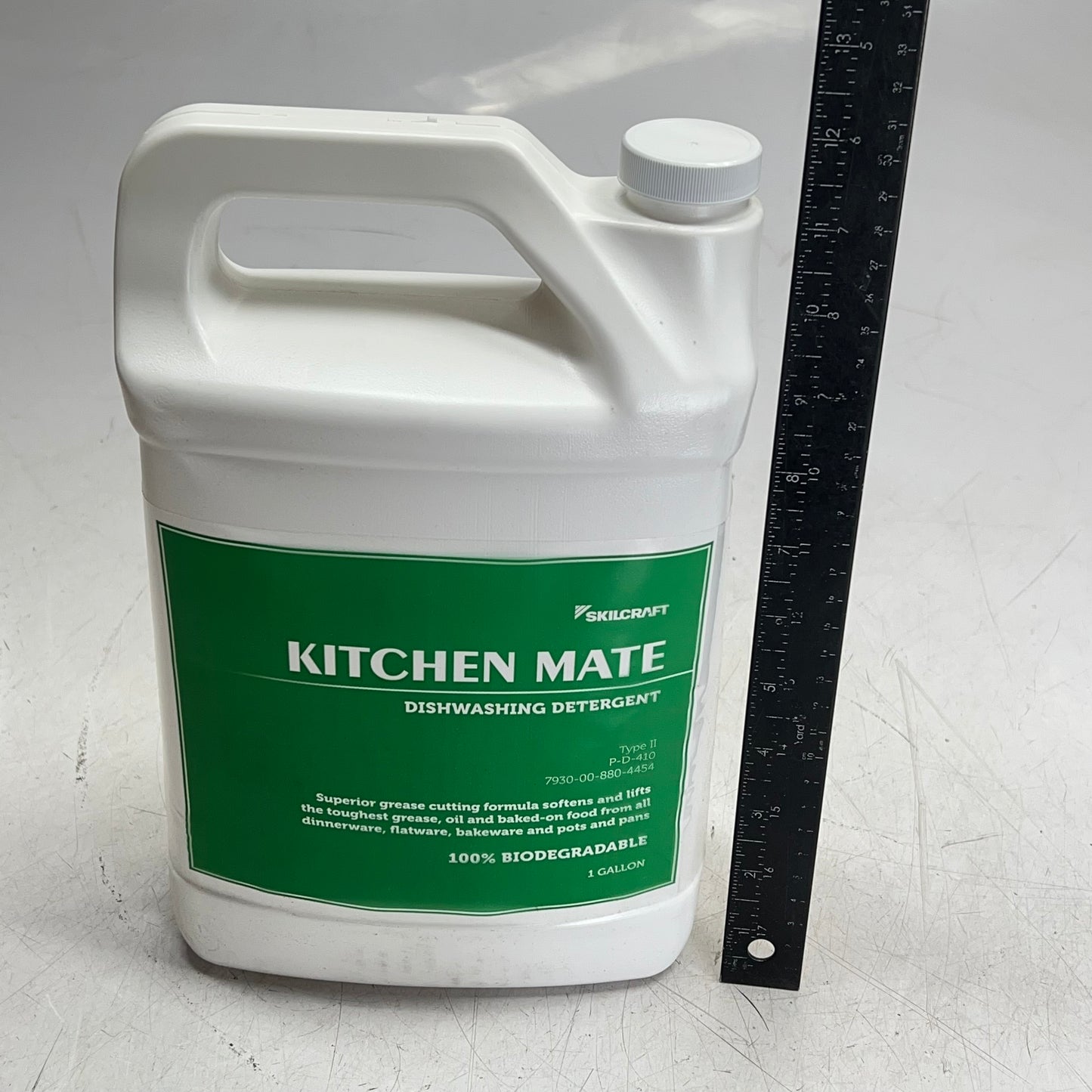 SKILCRAFT (2 PACK) Kitchen Mate Dishwashing Detergent 1 Gal Clear 1064011