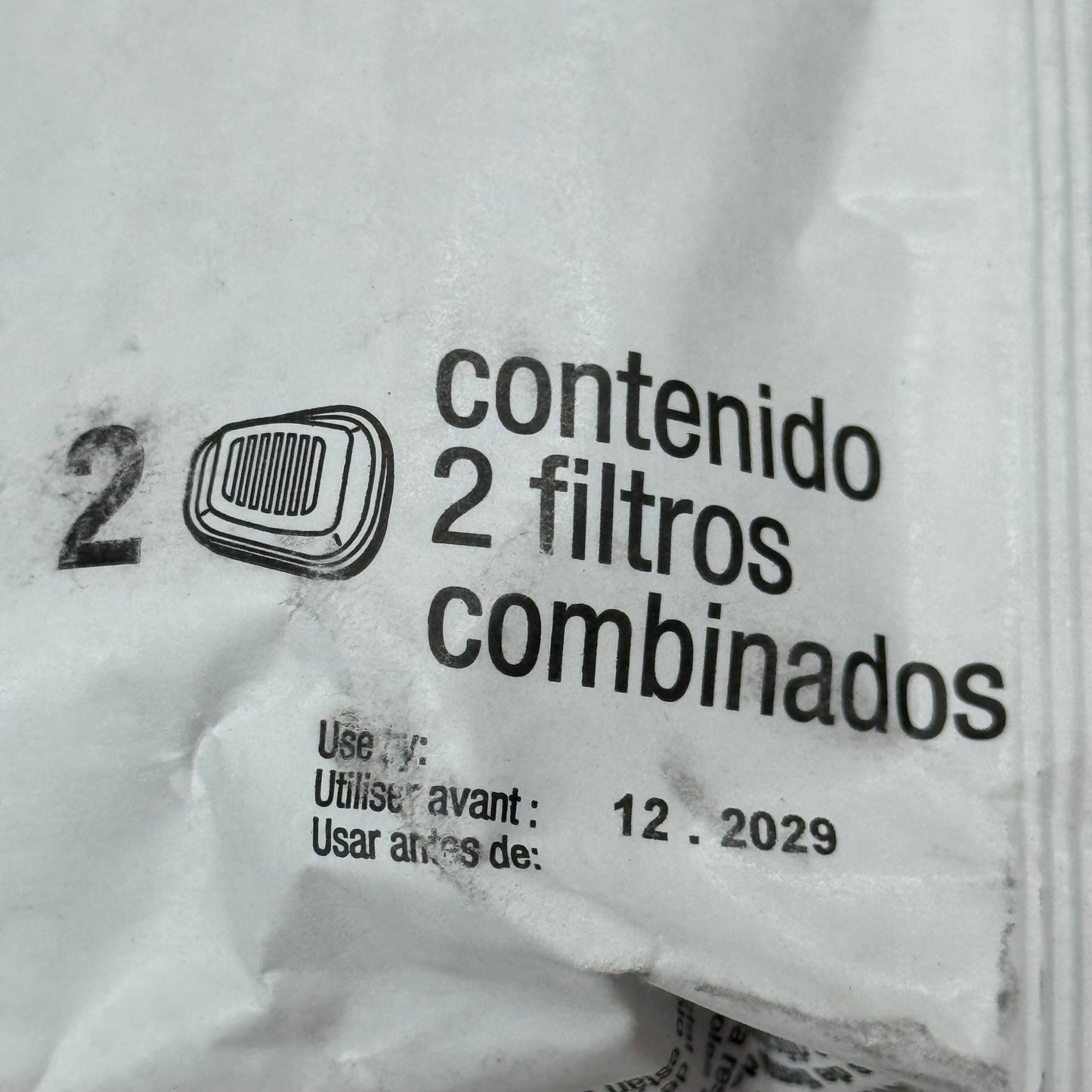 3M NIOSH (2 Cartridge Per Package) Organic Vapor Cartridge/ Filter  Pink 60921