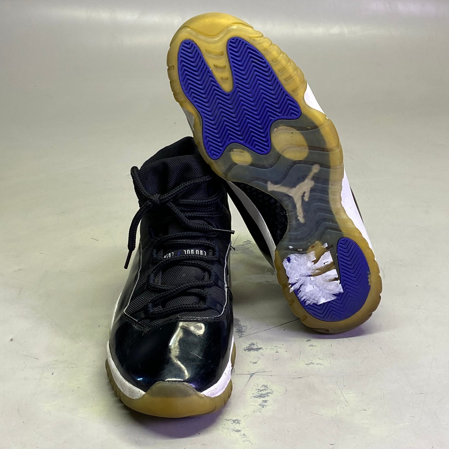 NIKE Air Jordan Space Jam 2016 Men's Sz 15 Black/White/Blue (Pre-Owned)