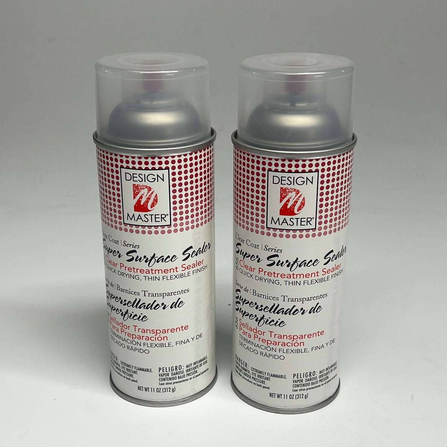 DESIGN MASTER (2 PACK) Super Surface Sealer Pretreatment 11 oz Clear Coat 656