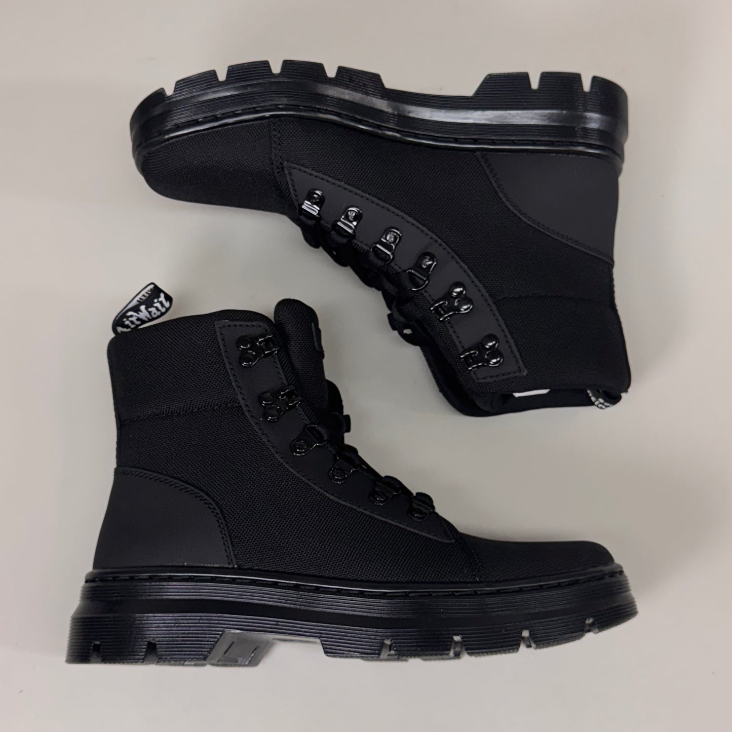 DR MARTENS All Weather Poly Casual Combs Ajax+ Extra Tough Poly W SZ 9 Black