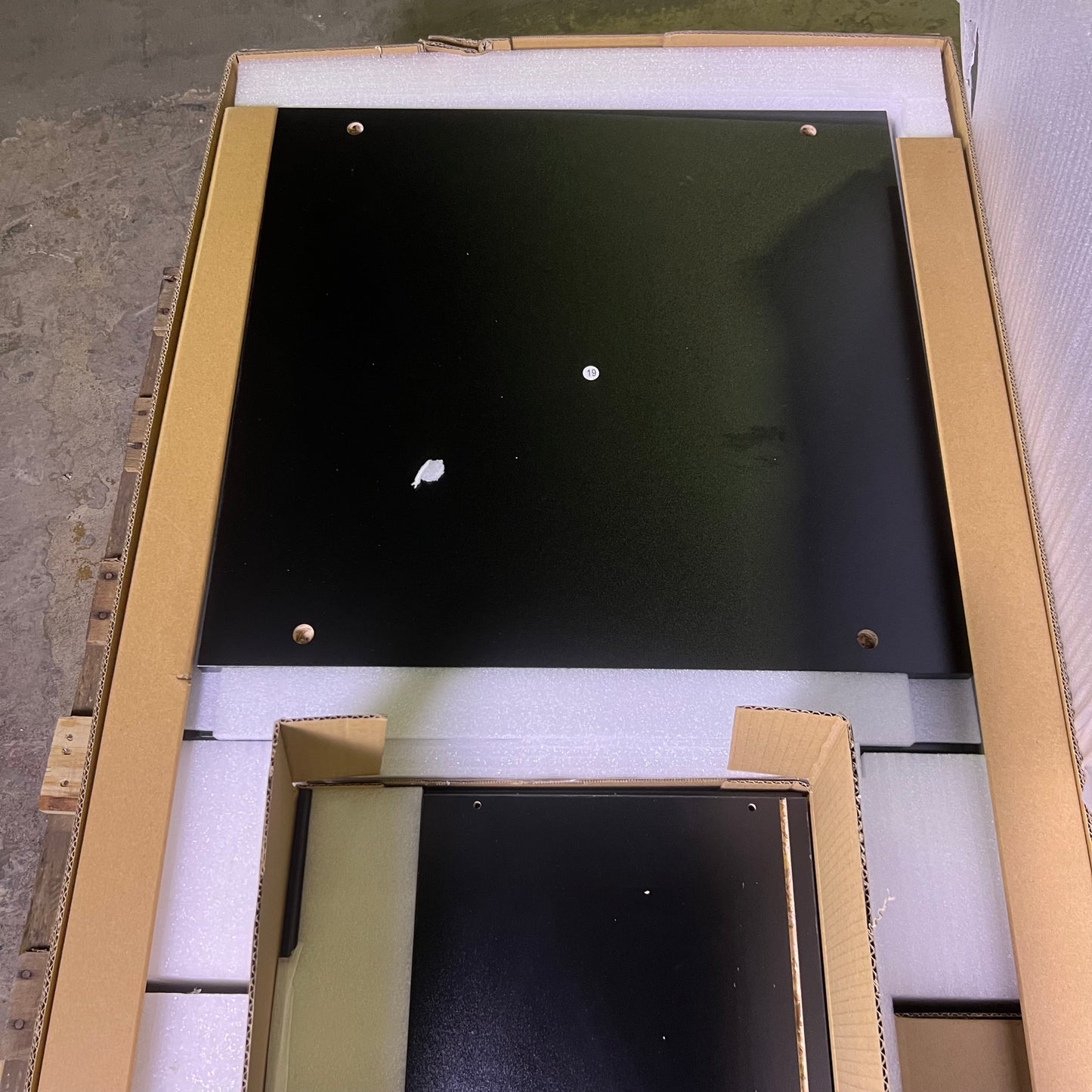 ZA@ ERGOAV Cabinets of Electric Standing Desk ERDC5-01WN (New Other, Minor Damage)