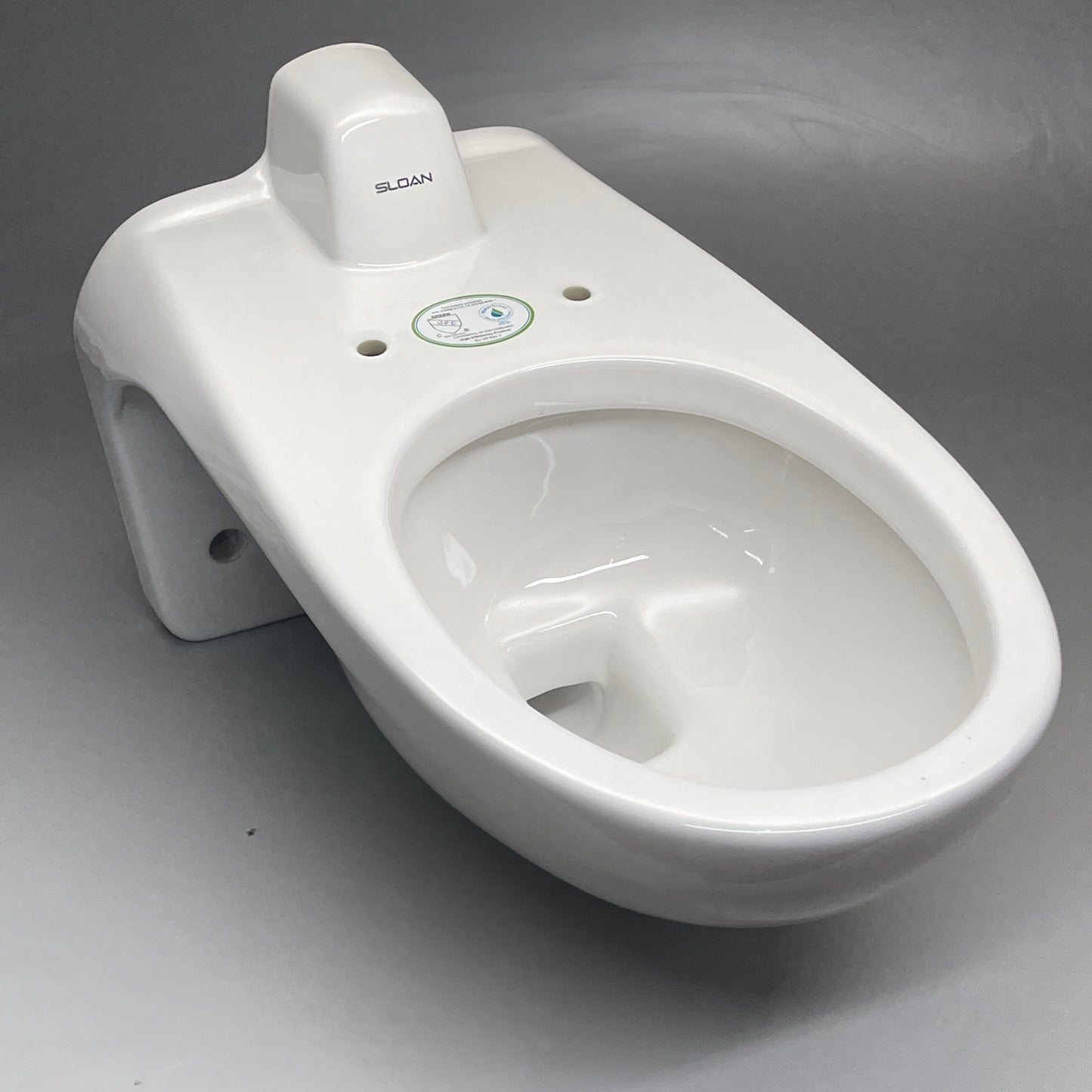 SLOAN Commercial Wall Mount Toilet / Water Closet Elongated Bowl 1.6 GPF White ST-2469