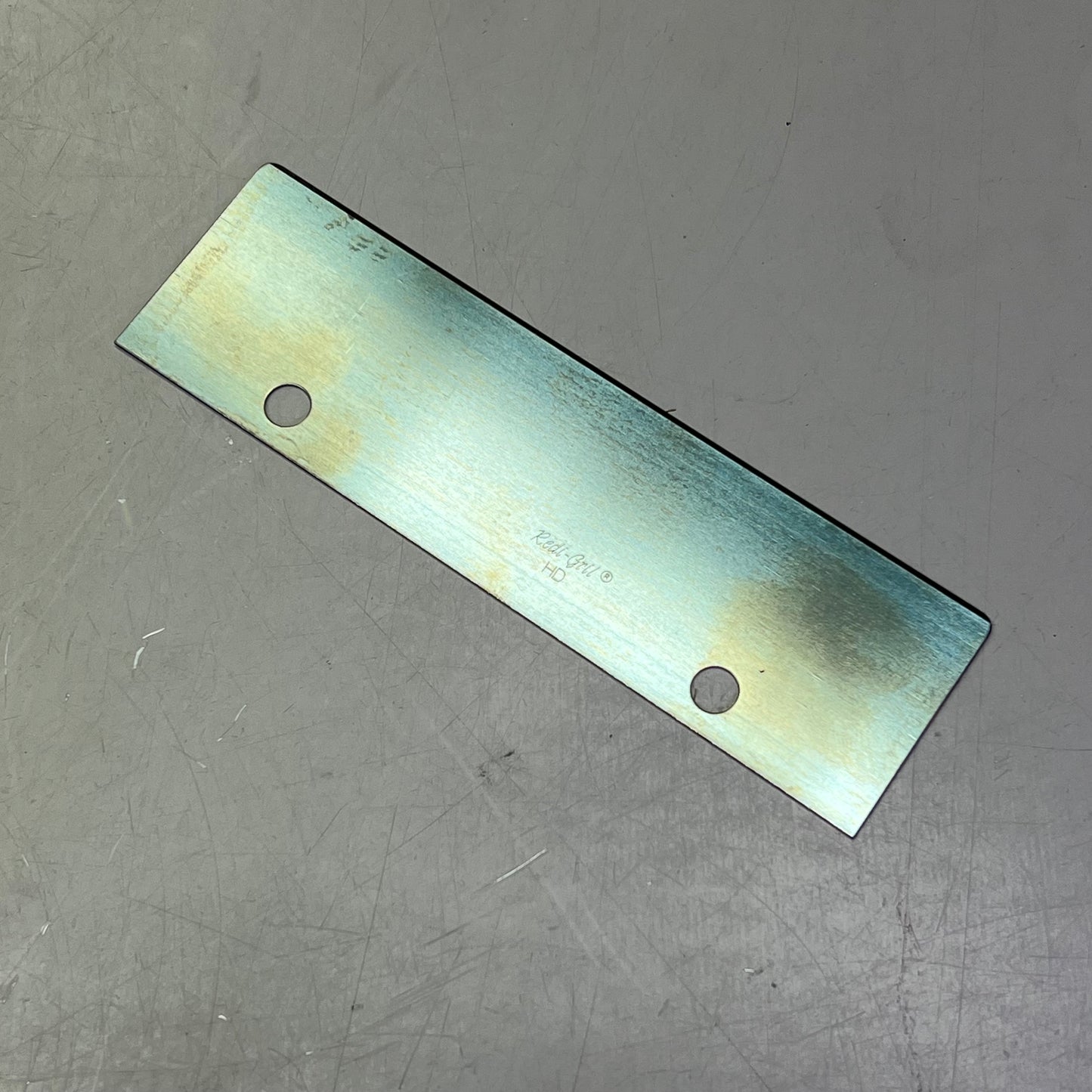 RG HD Heavy Duty Blade Replacement High Strength Steel 6"x0.14"x2" Chrome 161-1