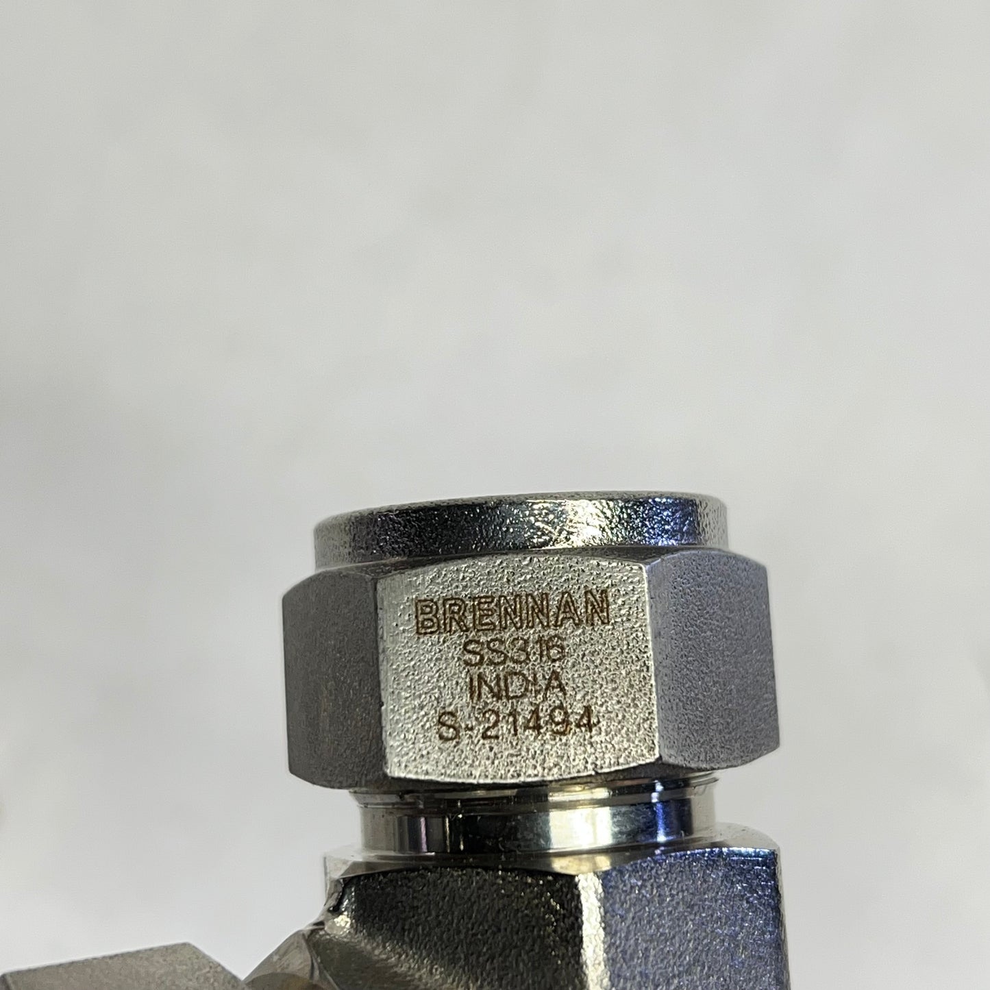BRENNAN  Instrumentation Fitting 3/4" 12 x 12 90° Elbow Stainless Steel N2500-12-12-SS