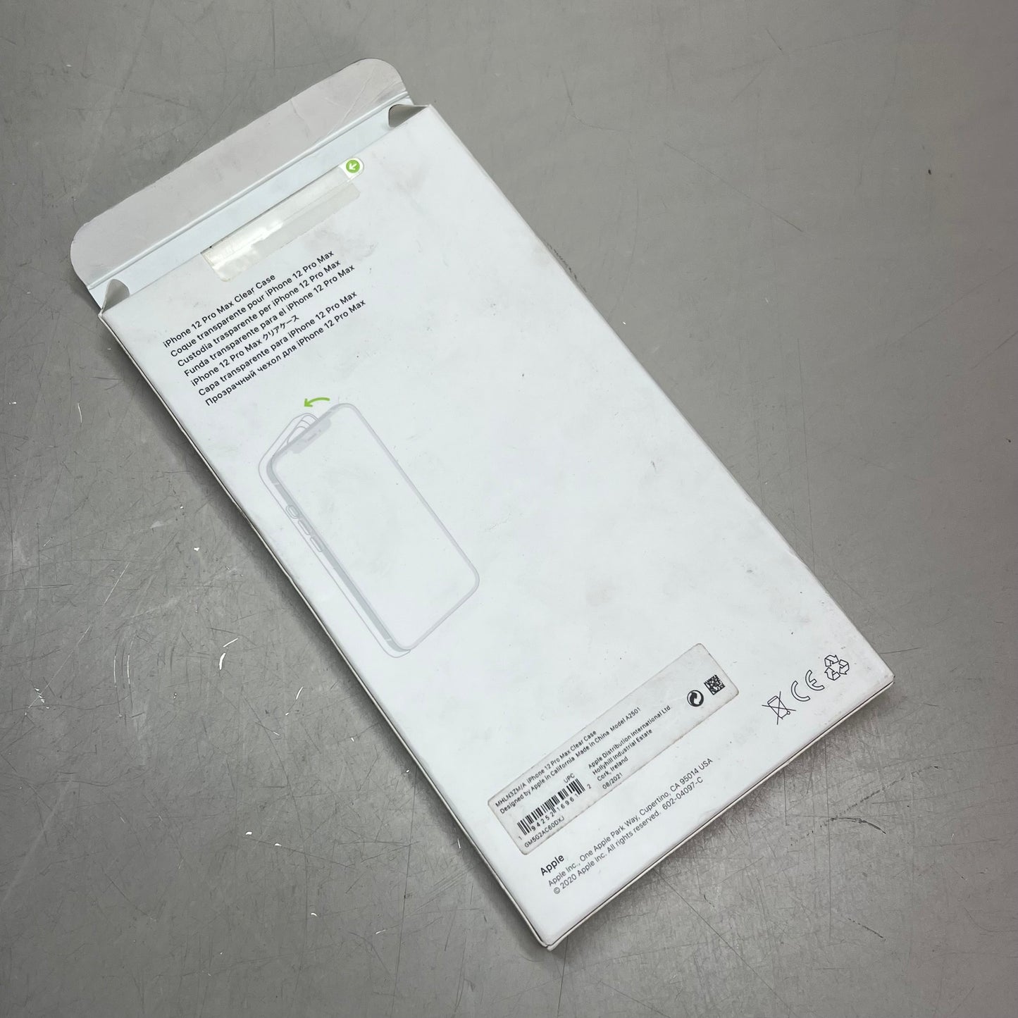 APPLE Polycarbonate IPhone 12 Pro Max MagSafe Case Clear MHLN3ZM/A (Return)