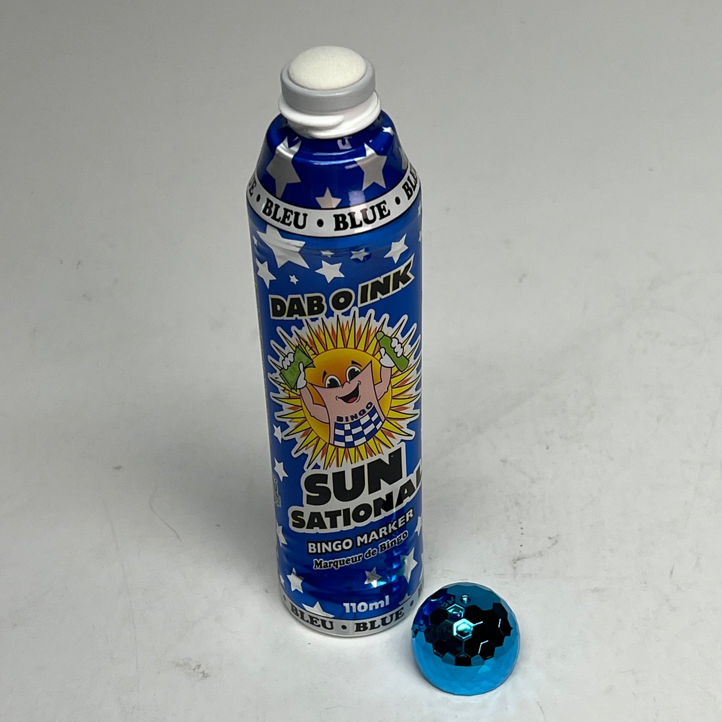 DAB O INK (12 PACK) Sun Sational Bingo Marker Bright Ink 110ml/4oz Blue D26