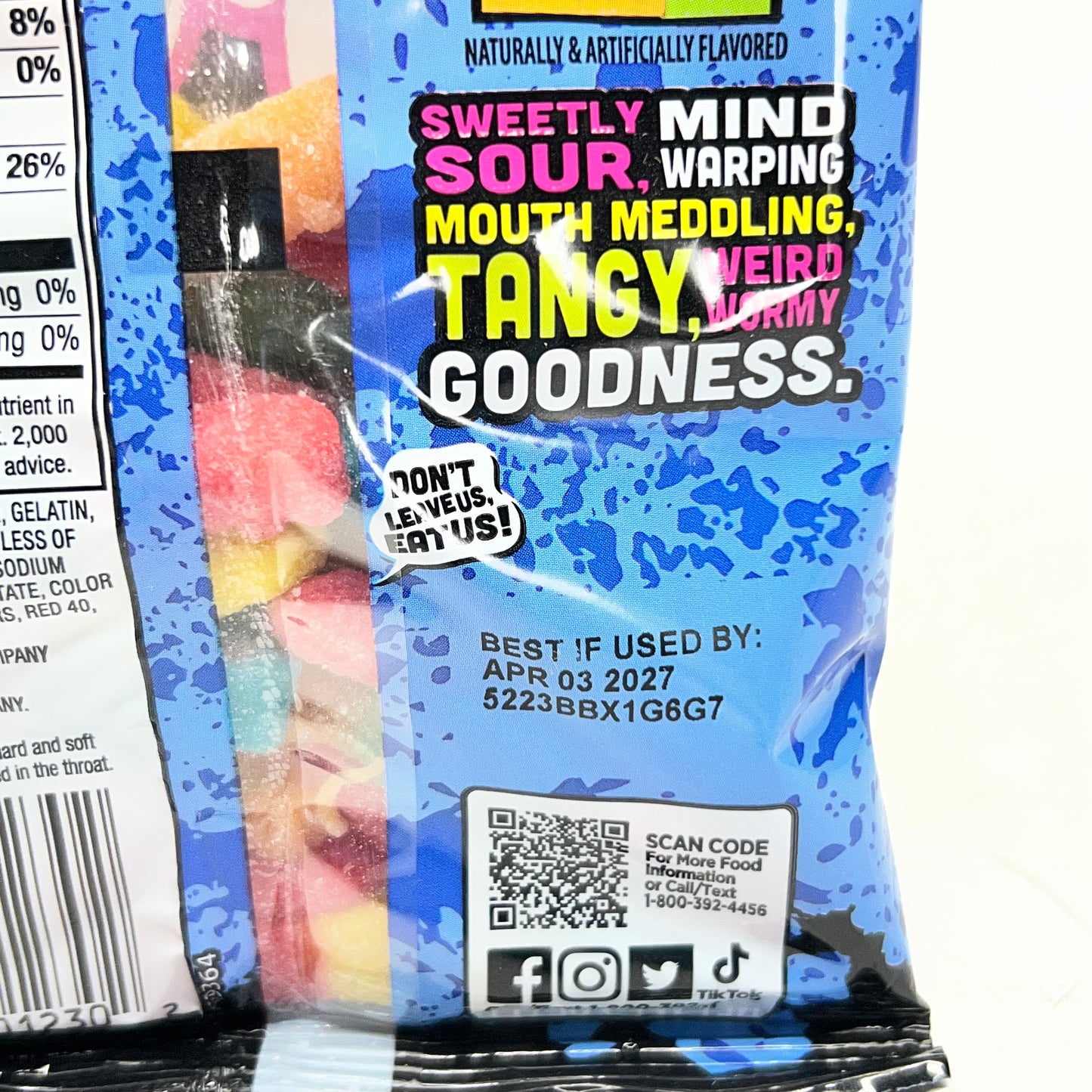 TROLLI (12 PACK) Gummy Candy, Sour Flavor 5 oz Various 03851 BB 04/27