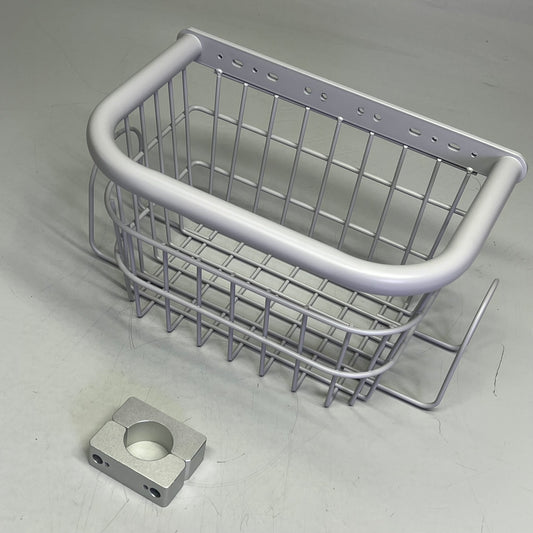 IMEX Basket W/ Bracket Hardware For Roll Stand Silver IMS-001ST2TBE