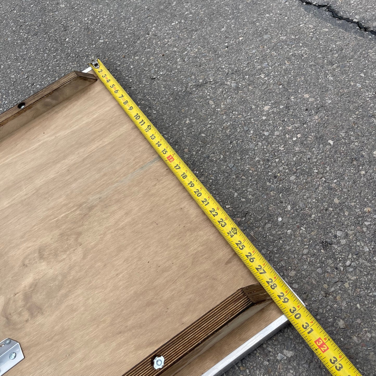 ZA@ MAYWOOD FURNITURE Wood Folding Table 96”x30”x30” (AS-IS)