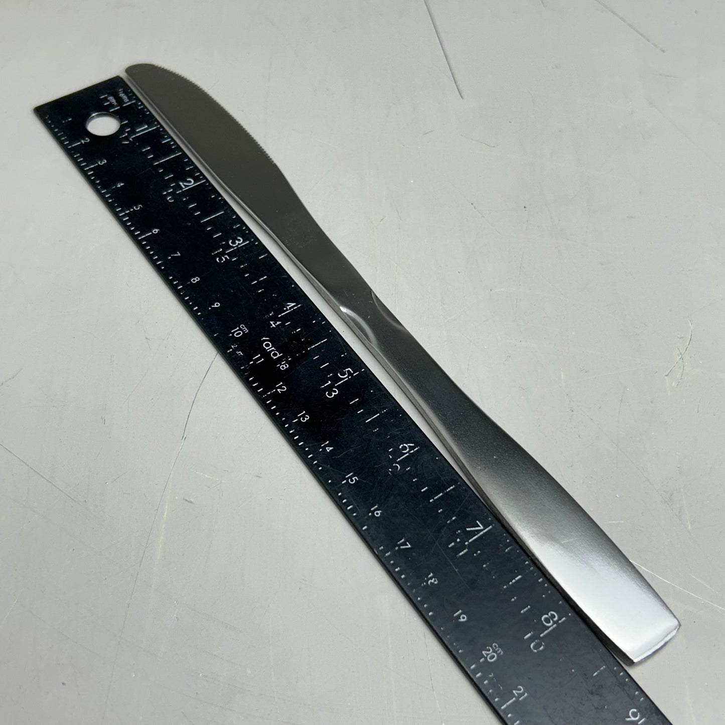 ABC (12 Pack) Stainless Steel Back Bay Stamped Dinner Knife 8.5" BBY-08 (New Other- Distressed Packaging)