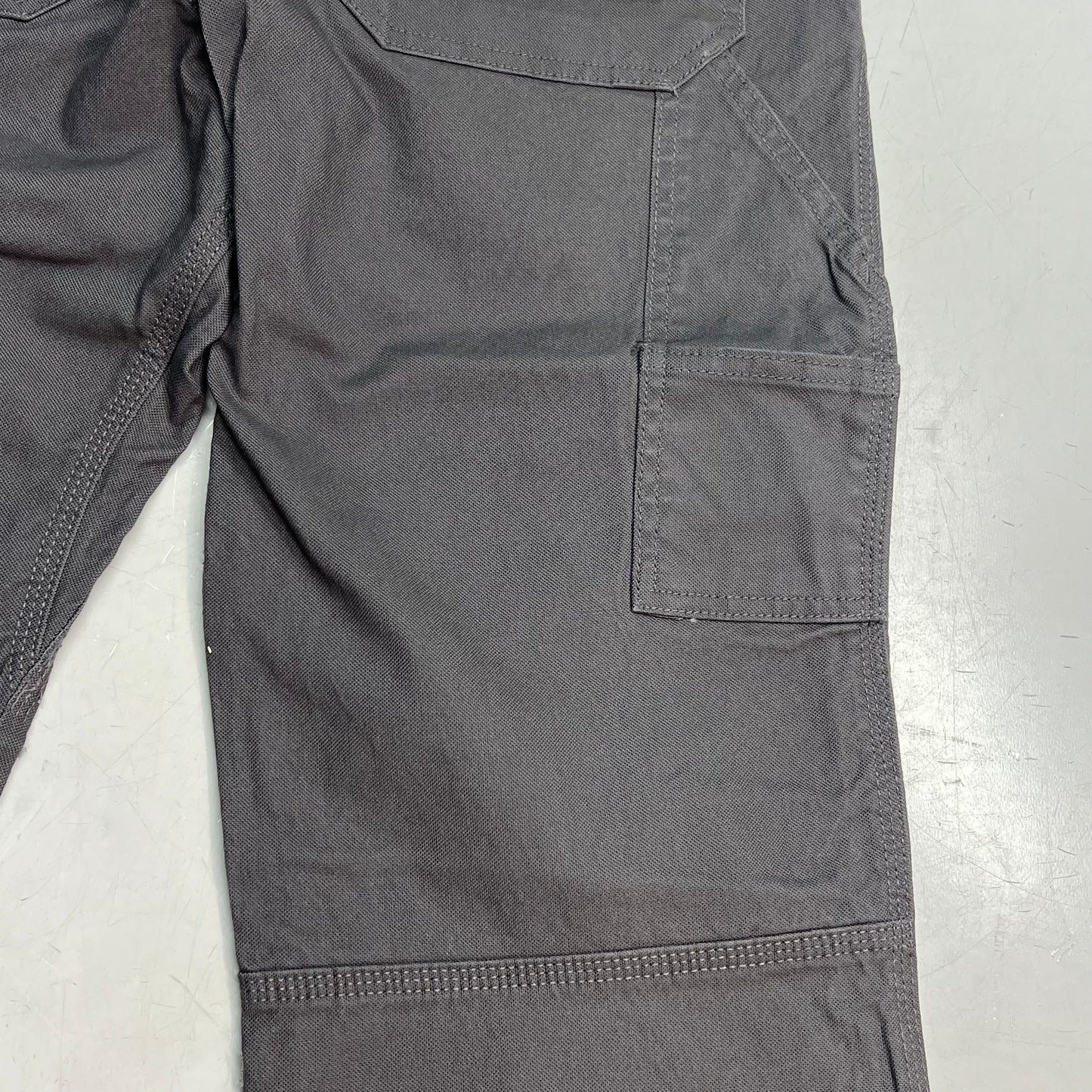 NOBLE OUTFITTERS Full Flex HD Hammer Canvas Work Pant Men's Sz 32x32 Wolf Grey