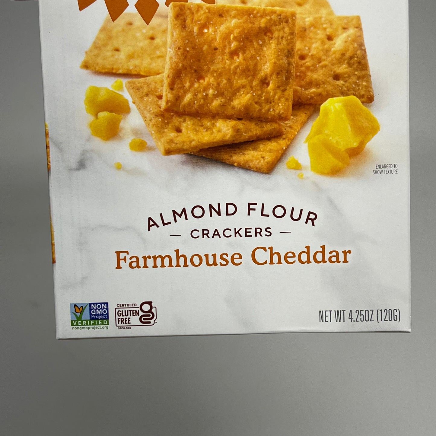 ZA@ SIMPLE MILLS (6 PACK) Farmhouse Cheddar Almond Flour Crackers BB 10/26