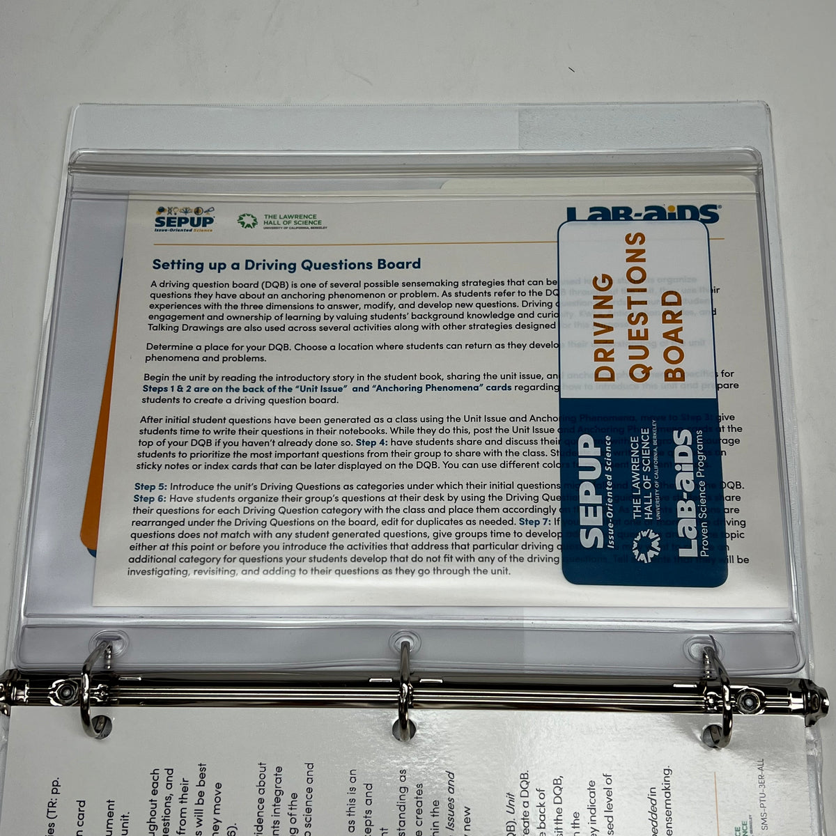 LAB AIDS Issues & Life Science Reproduction Teacher Ed Revised 3rd Ed W/ Binder