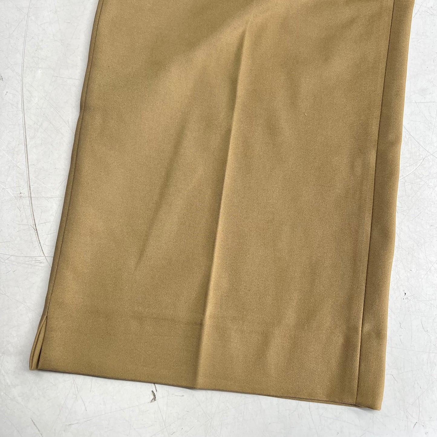 RW & CO High-rise Wide-leg Signature Fit Pant Women's Sz 12 Peanut Butter 493113