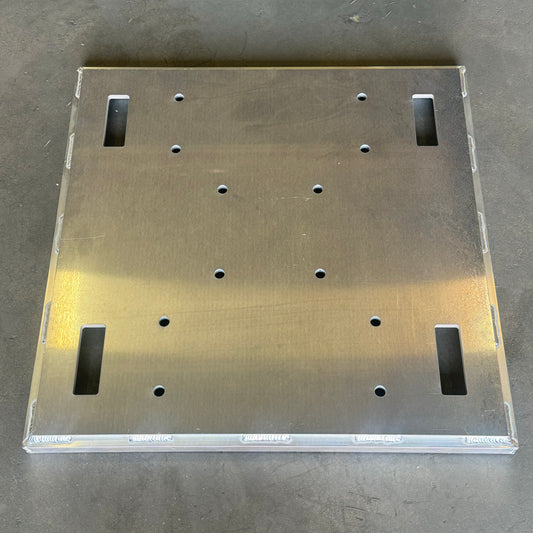 TAF Universal Aluminum Base Plate 2"X30”X30” Grey FTB-LMH-BP