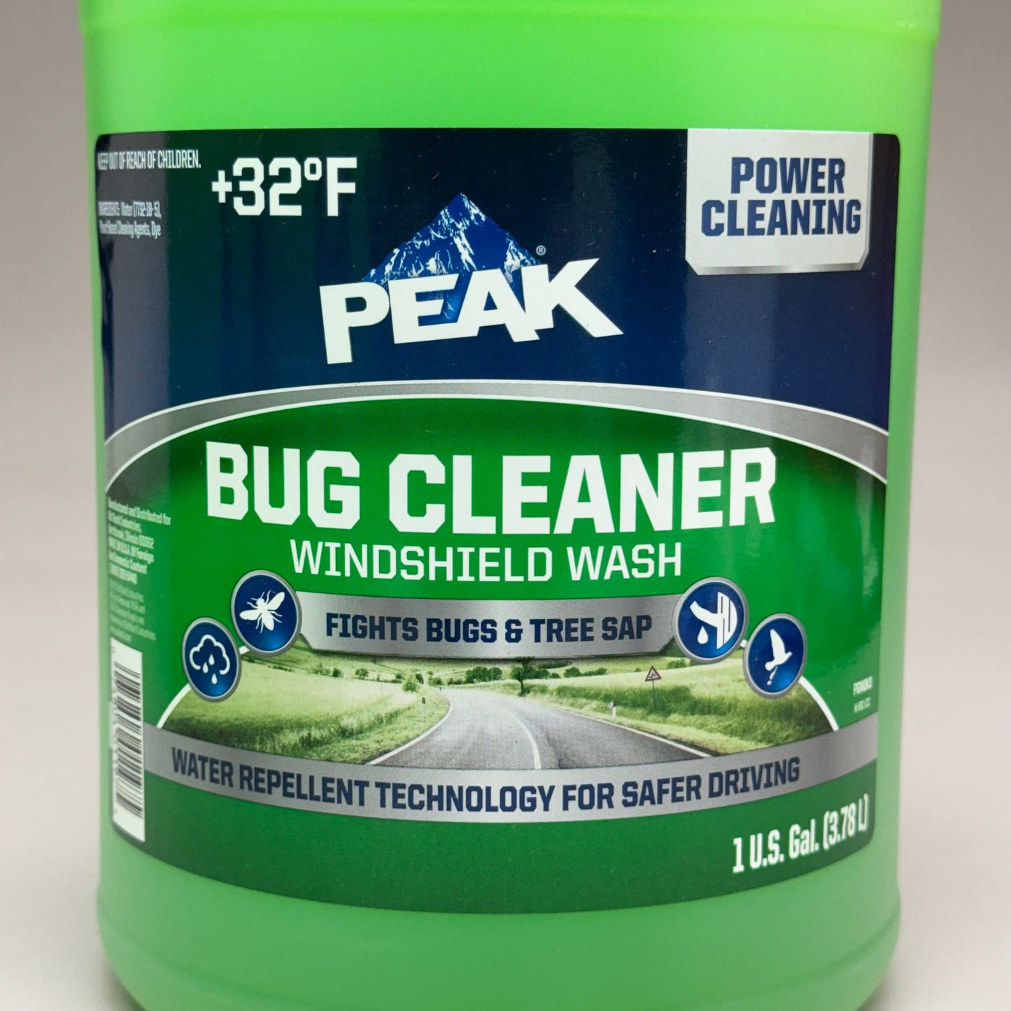 PEAK 3PK Bug Cleaner Windshield Wash 1 Gal