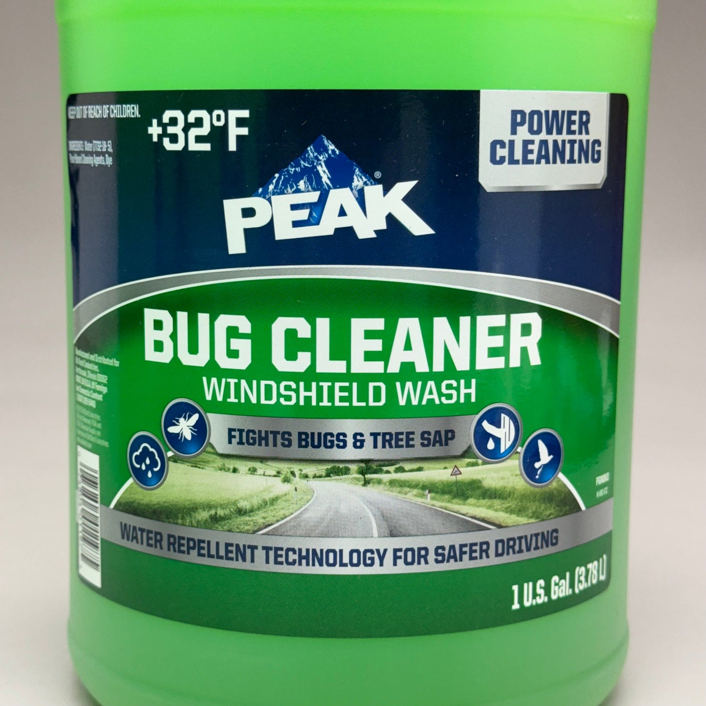 ZA@ PEAK 3PK Bug Cleaner Windshield Wash 1 Gal B