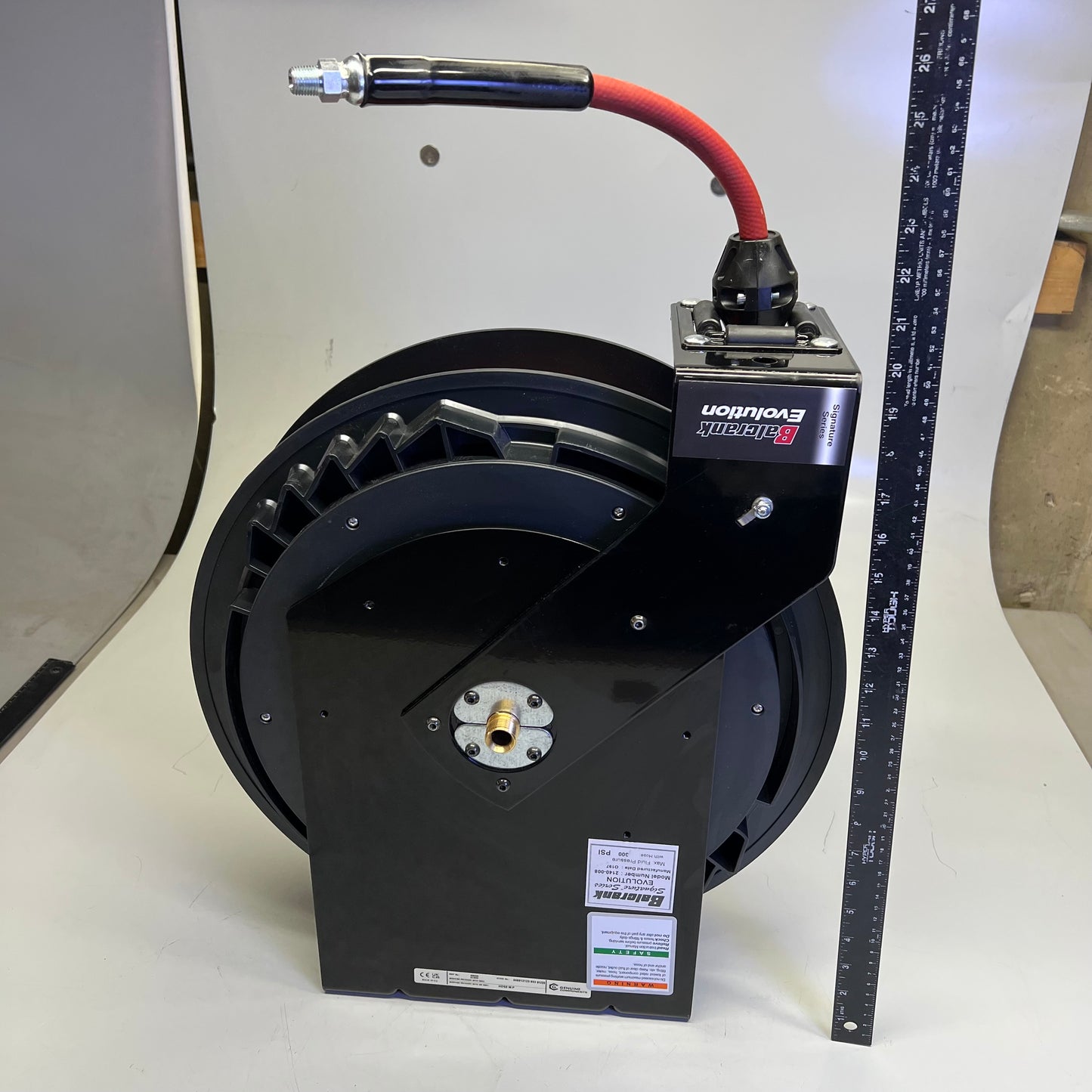 BALCRANK EVOLUTION Series Air & Water Low Pressure Hose Reel 50' X 3/8" 2140-008