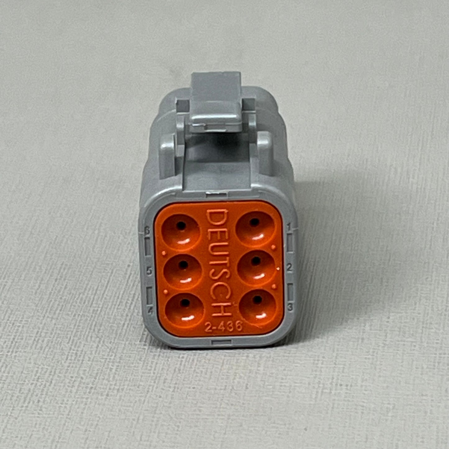 TE CONNECTIVITY (50 PACK) Deutsch DTM Series 6-Way Plug Connector DTM06-6S