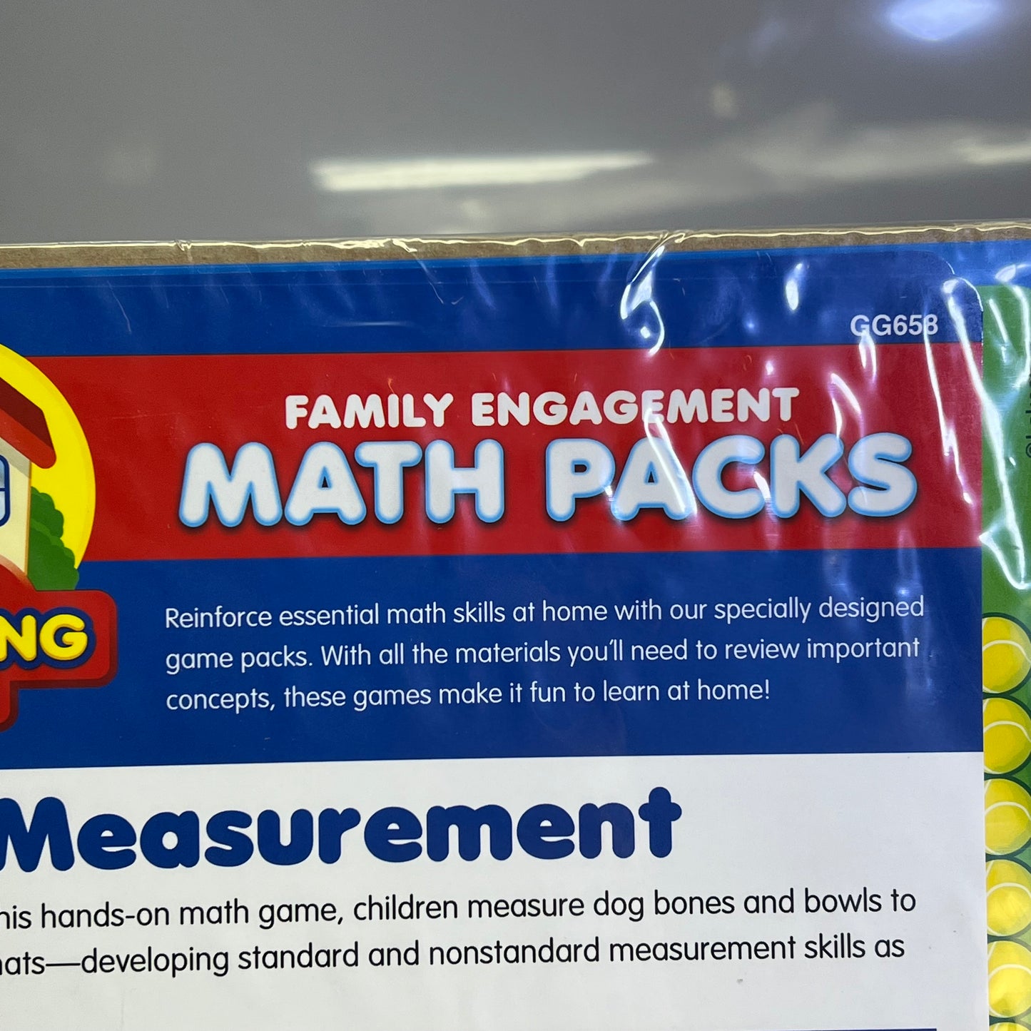 LAKESHORE Skill Building Family Engagement Math Packs Ages 3-5yrs GG658