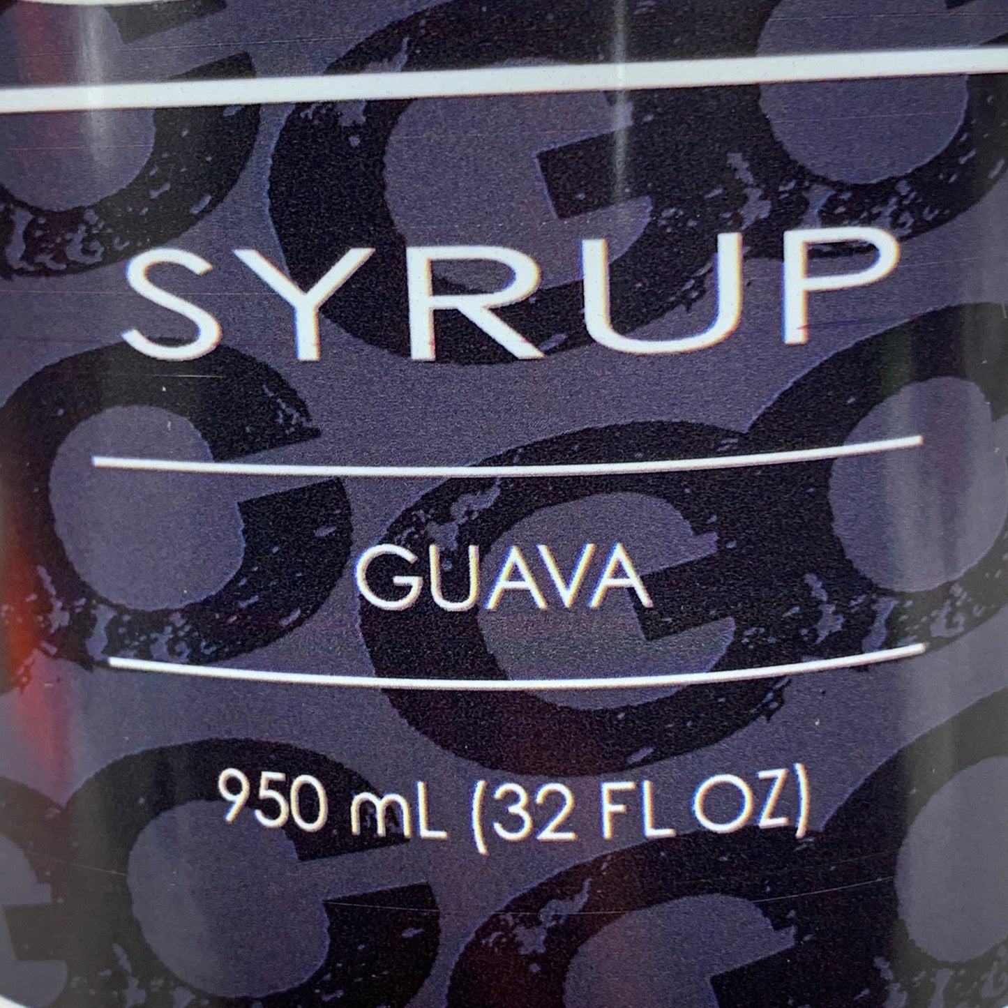 GC COFFEE CO. (3 PACK) Guava Flavoring Syrup 32 fl oz BB 10/24 0317