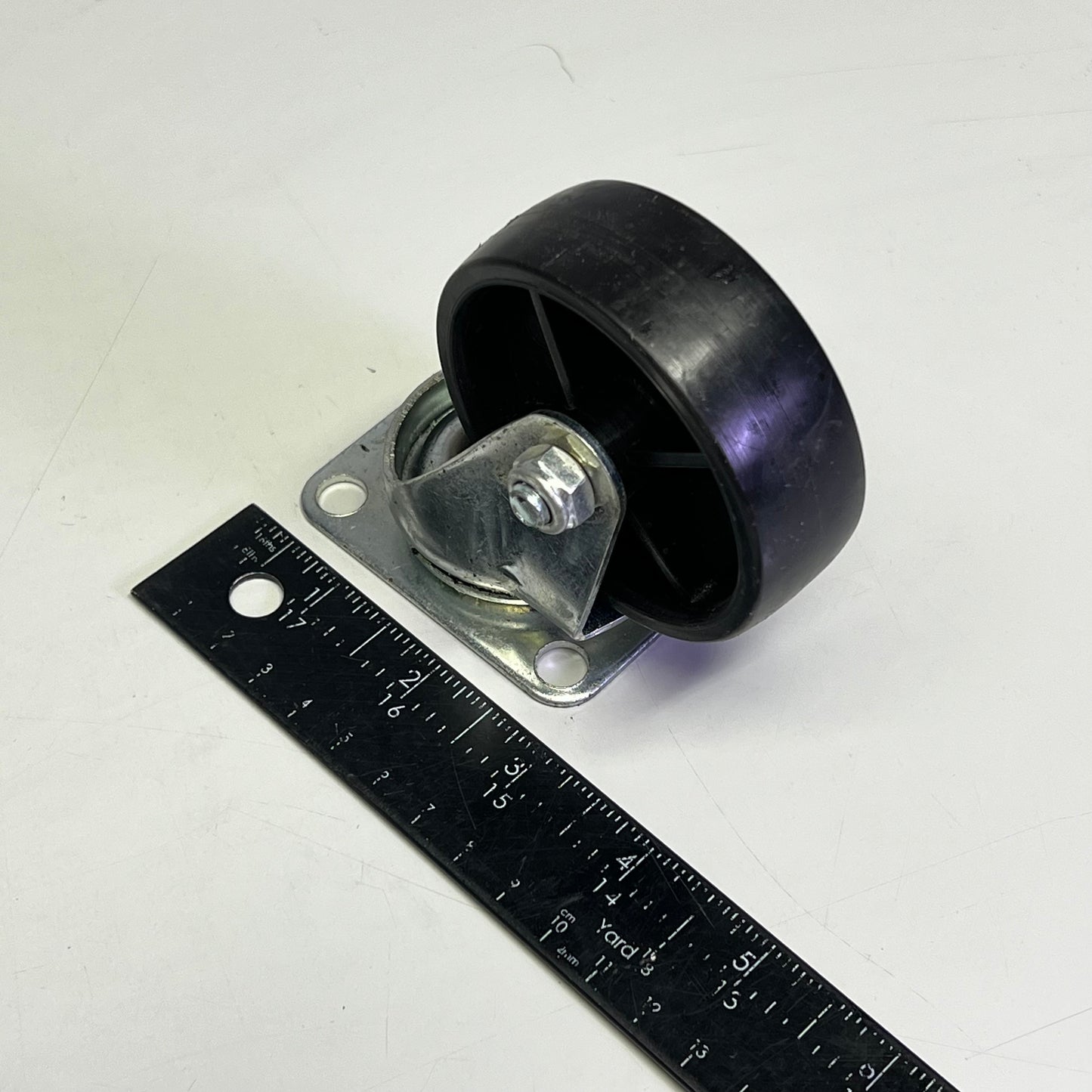 PENTAGON 55 Gallon Drum Dolly W/ Hardware 26.5" x 26.5" Gray 83-DT5493 5042