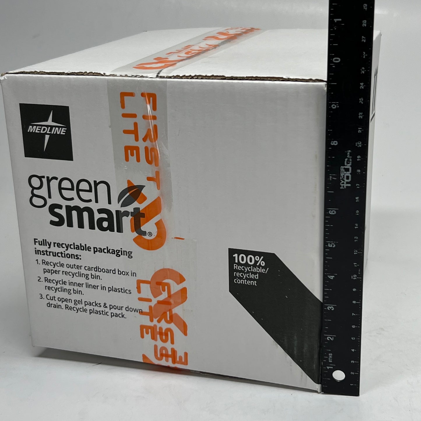 ZA@ Pallet of MEDLINE Shipping Boxes Sz 11"L x 10"W x 9.5"H