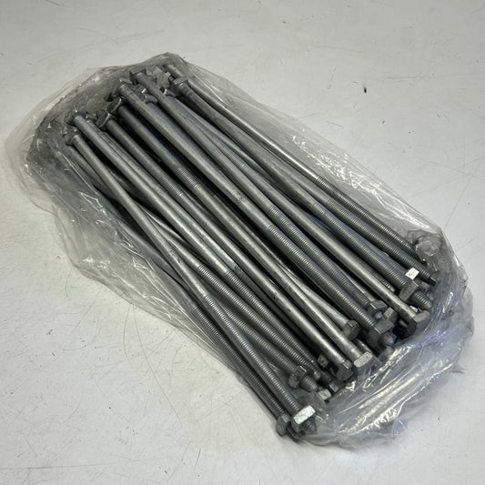 ALLTED BOLT (40 PACK) Machine Bolt Square Head Sz 1/2" x 16" 8924 (New Other, Distressed Box)