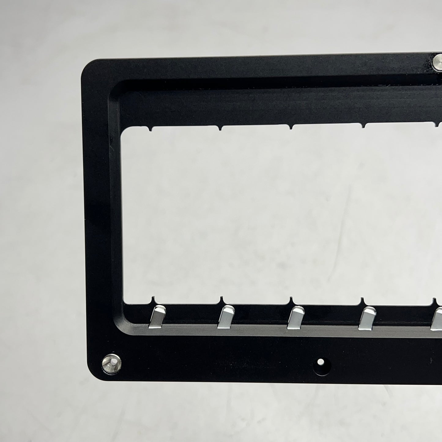 META SYSTEMS Modular Stage Adapter Plates for Microscopes 10.5"x5" Black