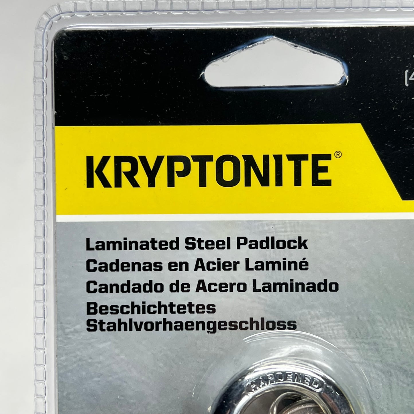 KRYPTONITE (2 PACK) Laminated Steel Padlock  1 3/4" (45MM) Chrome/Black