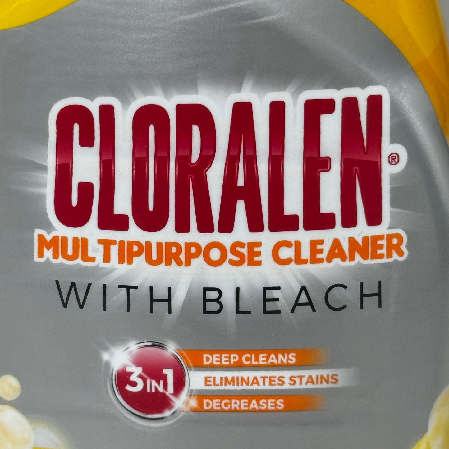 CLORALEN (8 PACK, 32 oz Each) Deep Clean Multipurpose Cleaner w/ Bleach Fresh Scent