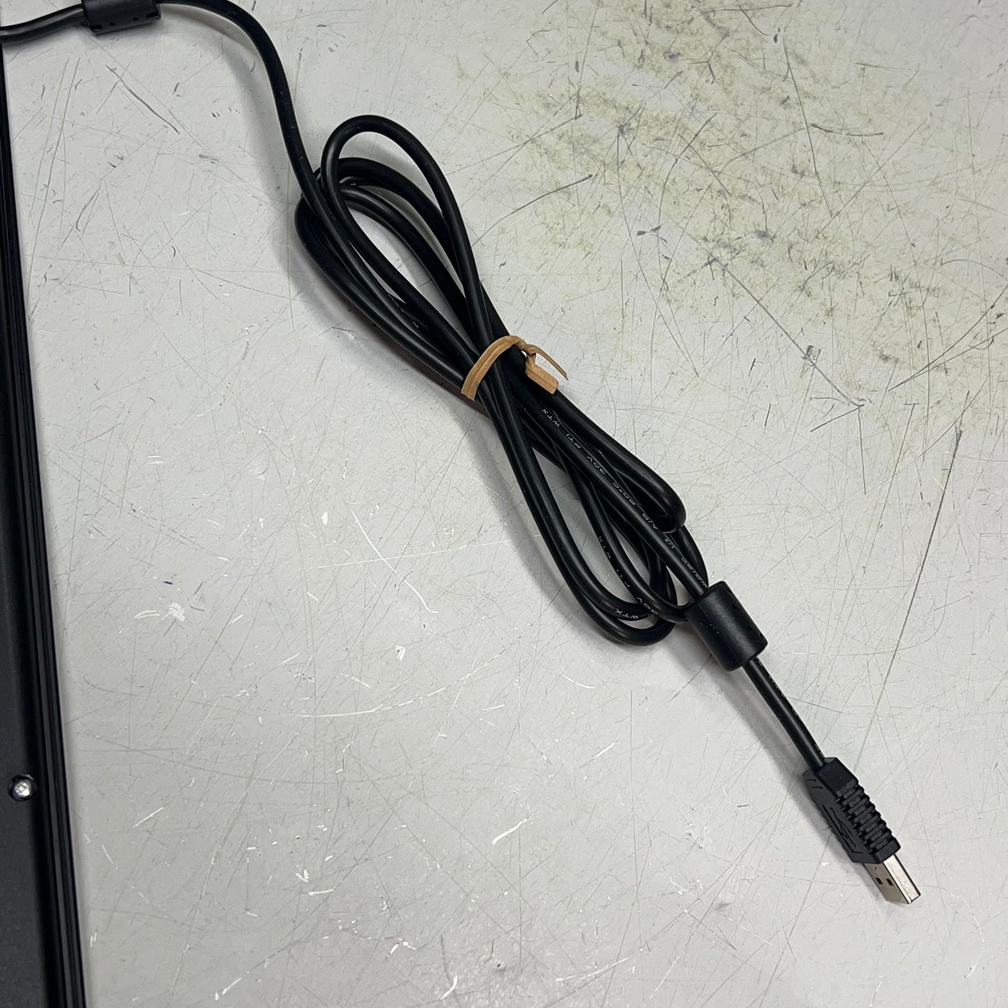 CHERRY Compact Keyboard W/ Trackball & Mouse Buttons 83 Key  Black G84-4400