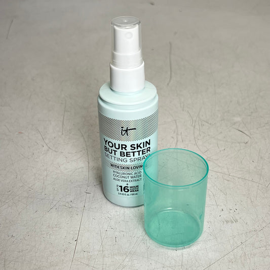 IT COSMETICS Your Skin But Better Setting Spray+ Hydrating  3.4 fl oz  Clear