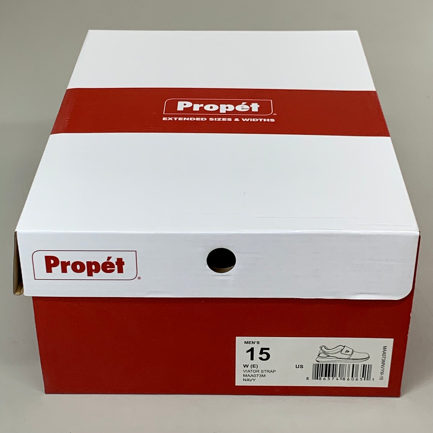 PROPET Viator Strap Shoe Diabetic Friendly W(E) Men's SZ 15 Navy MAA073MNVYW-15