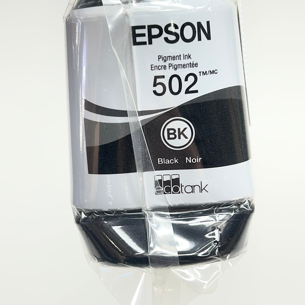 EPSON Standard Yield Ink Bottle/Cartridge For Eco Tank 127 ML 502 Black T502120
