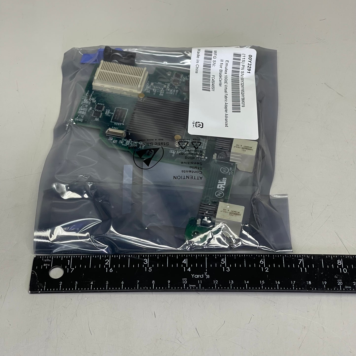 EMULEX 10GbE Virtual Fabric Adapter Advanced II For BladeCenter Green FC45049501