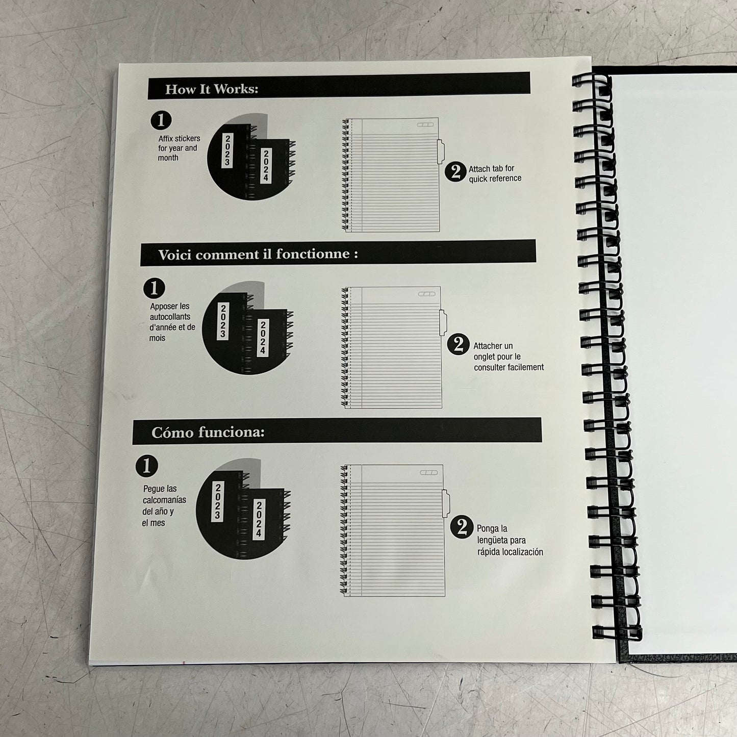 MEAD 1-subject Professional Notebook Wide Ruled 8.5" x 11" 96 Sheets Black 06100