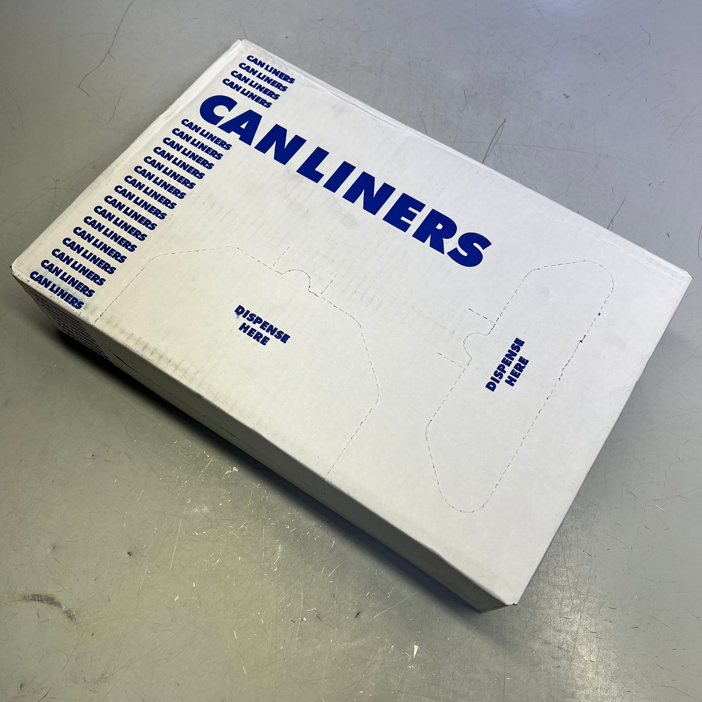 RIGHT CHOICE (200 PACK) Flat Can Liner 56 Gal 43" X 48" Natural/Clear 78000079