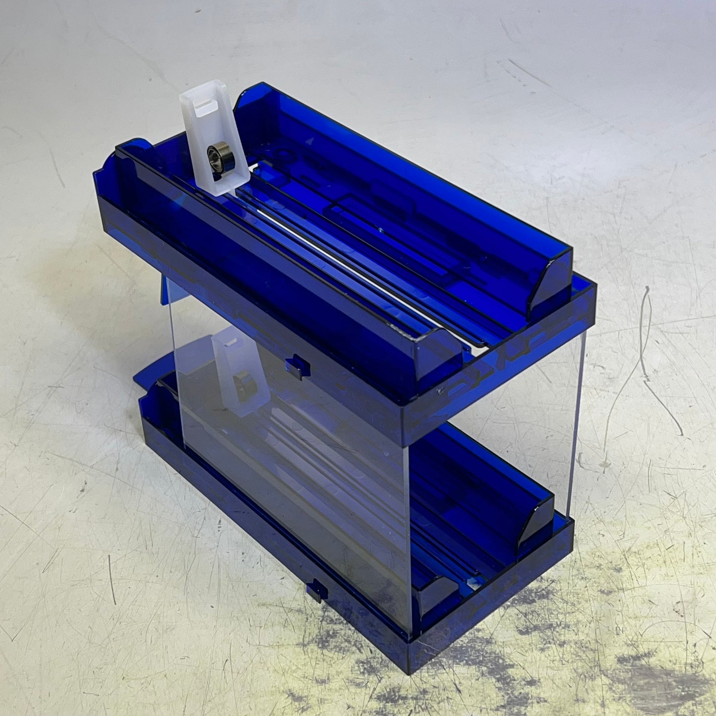 ZA@ NIVEA Round Cream Slide Dispenser 8"x7"x4" Blue/White