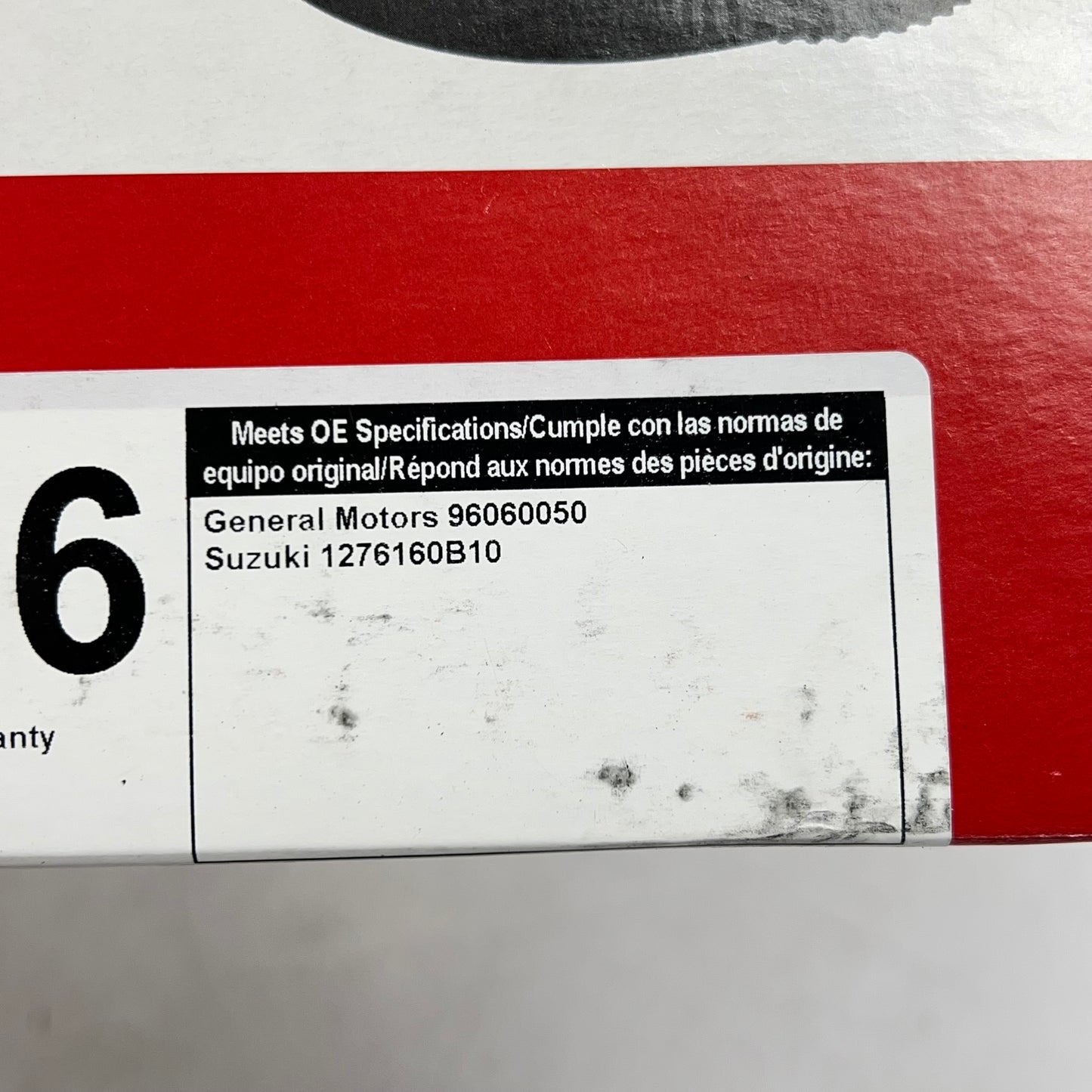 GATES Premium Timing Belt For Geo Metro 36.3750" T166